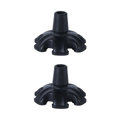 2PCS 19MM Non-Slip Rubber Foot Pads for Walking Cane Crutch Support Replacement V528-CRUTCH-PAD-2PCS-19MM-806219