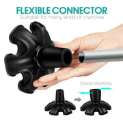 2PCS 19MM Non-Slip Rubber Foot Pads for Walking Cane Crutch Support Replacement V528-CRUTCH-PAD-2PCS-19MM-806219