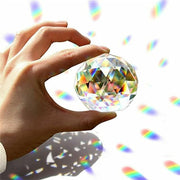 12Pcs 30mm Suncatcher Chandelier Clear Glass Prism Crystal Ball Pendant Set V528-CRYSTALPENDANT12PCS-506124