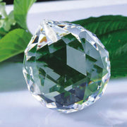 12Pcs 30mm Suncatcher Chandelier Clear Glass Prism Crystal Ball Pendant Set V528-CRYSTALPENDANT12PCS-506124