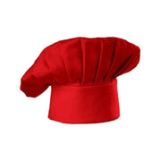 Adjustable Chef Cap with Elastic Band for Kitchen Cooking Baking Catering Use - Black Flatware V528-CSM-HCJ-879465