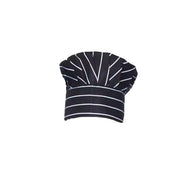 Adjustable Chef Cap with Elastic Band for Kitchen Cooking Baking Catering Use - Black Flatware V528-CSM-HCJ-879465