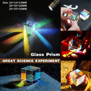 Glass Prism Cube 15 20 25mm RGB Dispersion Science Experiment or Storage Bag - Only 1PC Storage Bag V528-CUBEPRISMSTORAGEBAG-149709
