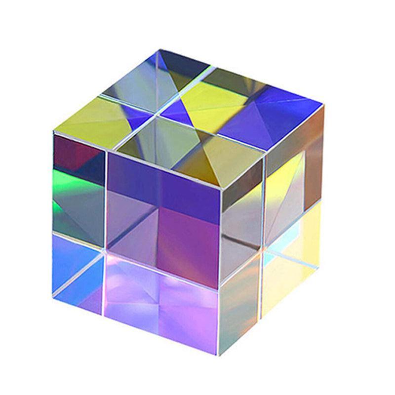 Glass Prism Cube 15 20 25mm RGB Dispersion Science Experiment or Storage Bag - Only 1PC Storage Bag V528-CUBEPRISMSTORAGEBAG-149709
