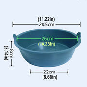 Chicken Feeding Basin 6pcs Plastic Breeding Trough Bowl Farm Feeder Container V528-CULTURE-POT-S-6PCS-772758
