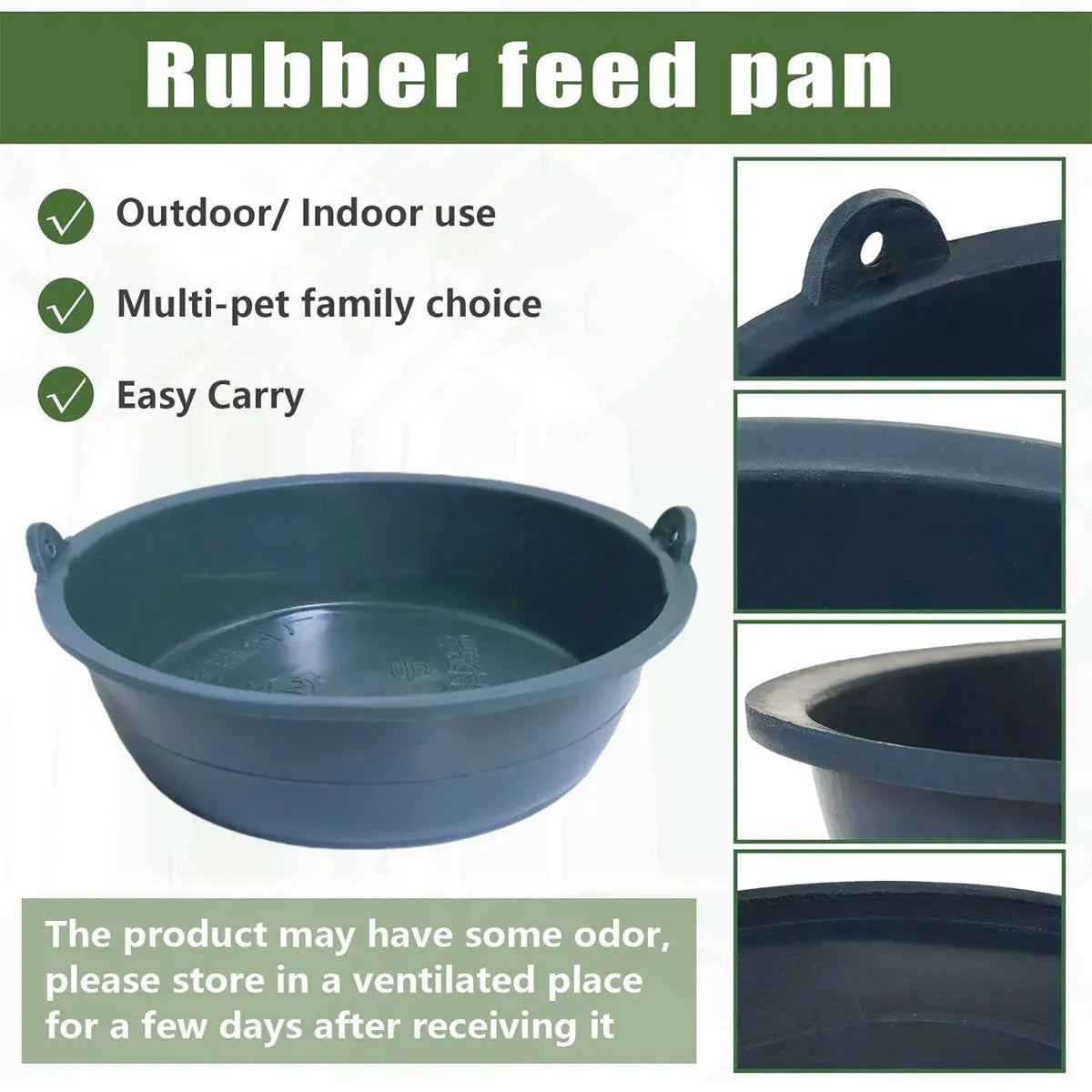 Chicken Feeding Basin 6pcs Plastic Breeding Trough Bowl Farm Feeder Container V528-CULTURE-POT-S-6PCS-772758