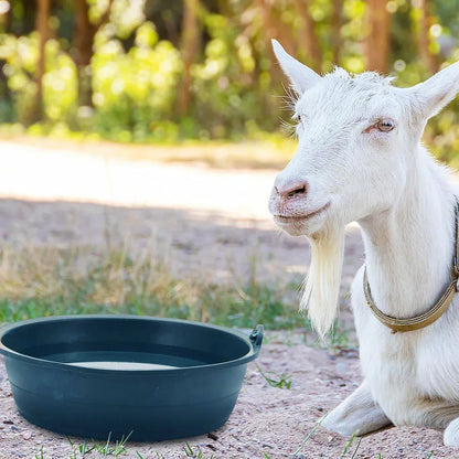 Chicken Feeding Basin 6pcs Plastic Breeding Trough Bowl Farm Feeder Container V528-CULTURE-POT-S-6PCS-772758