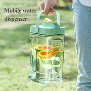 Large Capacity 3.5L Cold Water Kettle Home Use Beverage Dispenser Jug Mug - Green V528-CUP-3500ML-GREEN-763027