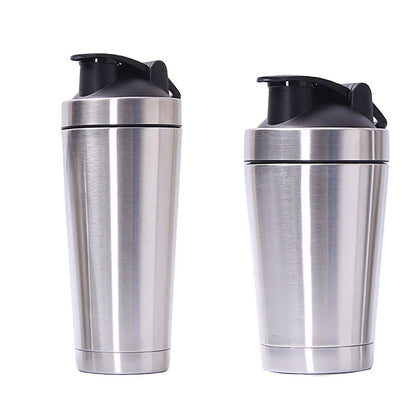 500/750ML Stainless Steel Protein Blender Shaker Cup Bottle Mixed Water Sport - 750ml V528-CUP-750ML-566112