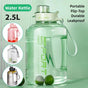 Large Capacity Water Cup Fitness Sports Water Bottle for Gym Outdoor Activities - Black V528-CUP-BLACK-2500ML-491532
