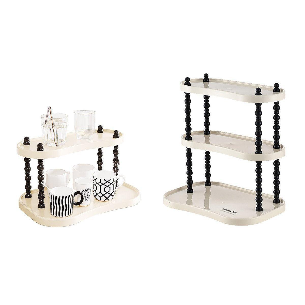 Cup Rack Mug Display Shelf Kitchen Organizer Bar Mug Holder Storage Stand - 2-Layer V528-CUP-HOLDER-2-114583