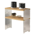 Acrylic Desktop Cup Holder Multi-Purpose Portable Storage Organizer For Home - Wood V528-CUP-HOLDER-2-YMS-995010
