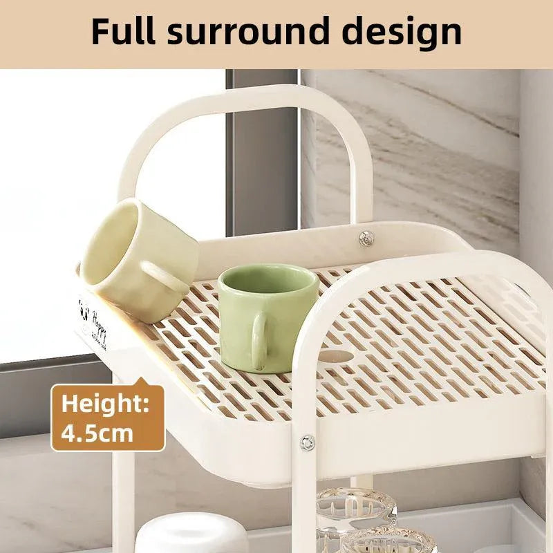 Double Layer Shelf Storage Rack for Water Cups Tea Cups Organizer Kitchen Rack V528-CUP-HOLDER-507488