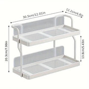2 Tier Shelf Kitchen Storage Rack Organizer for Home and Countertop Organization V528-CUP-HOLDER-640187