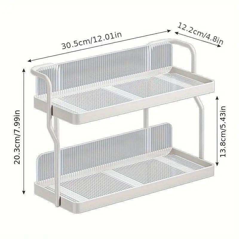 2 Tier Shelf Kitchen Storage Rack Organizer for Home and Countertop Organization V528-CUP-HOLDER-640187