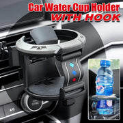 Universal Car Air Vent Cup Holder Beverage for Milk Tea Stand with Hook Bracket V528-CUP-HOLDER-BLACK-GREY-122374