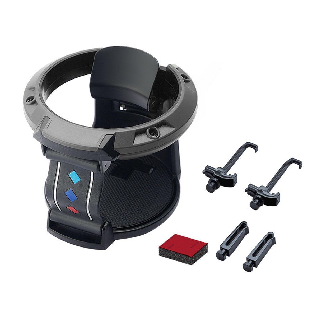 Universal Car Air Vent Cup Holder Beverage for Milk Tea Stand with Hook Bracket V528-CUP-HOLDER-BLACK-GREY-122374