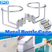2pcs Cup Stainless Steel Boat Drink Holder Ring Holders Marine Car Truck Yacht V528-CUP-HOLDER-SILVER-2PCS-424625