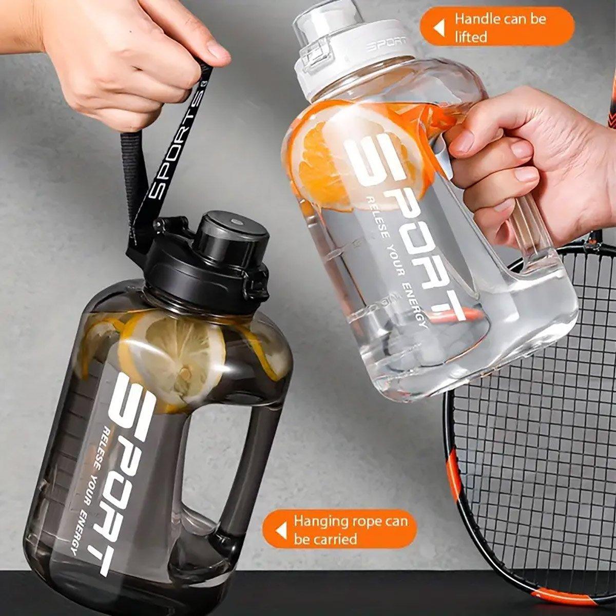 Large Capacity Water Cup Fitness Sports Water Bottle for Gym Outdoor Activities - Pink V528-CUP-PINK-2500ML-510860