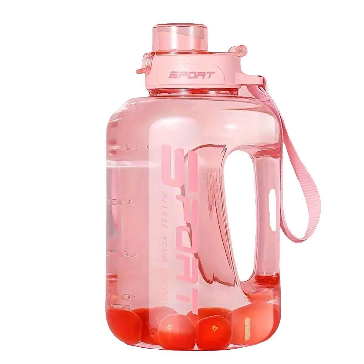 Large Capacity Water Cup Fitness Sports Water Bottle for Gym Outdoor Activities - White V528-CUP-WHITE-2500ML-119745