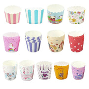 500pcs Colorful Cupcake Muffin Baking Cups Greaseproof Nonstick Paper Liners - Cupcake-500pcs-FTBD V528-CUPCAKE-500PCS-FTBD-433230