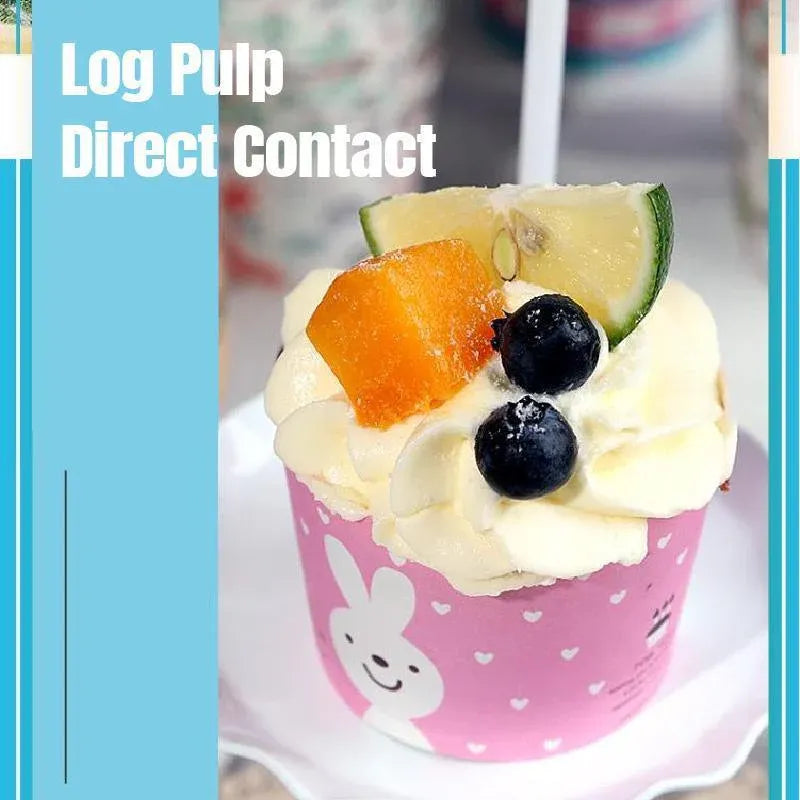 500pcs Colorful Cupcake Muffin Baking Cups Greaseproof Nonstick Paper Liners - Cupcake-500pcs-FTBD V528-CUPCAKE-500PCS-FTBD-433230