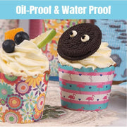 500pcs Colorful Cupcake Muffin Baking Cups Greaseproof Nonstick Paper Liners - Cupcake-500pcs-FTBD V528-CUPCAKE-500PCS-FTBD-433230