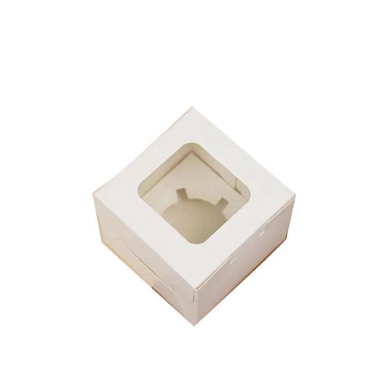 Cupcake Box Cases 1/2/4/8/12 Holes Window Face Cases Party Wedding Muffin Baking - 2 Holes 25PCS V528-CUPCAKE2HOLE25PCS