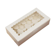 Cupcake Box Cases 1/2/4/8/12 Holes Window Face Cases Party Wedding Muffin Baking - 2 Holes 25PCS V528-CUPCAKE2HOLE25PCS