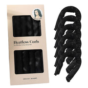 6Colours Heatless Curling Rod Foam Set Lazy Overnight Hair Rollers Big Waves Tool - Colourful V528-CURLS-COLOUR-855558