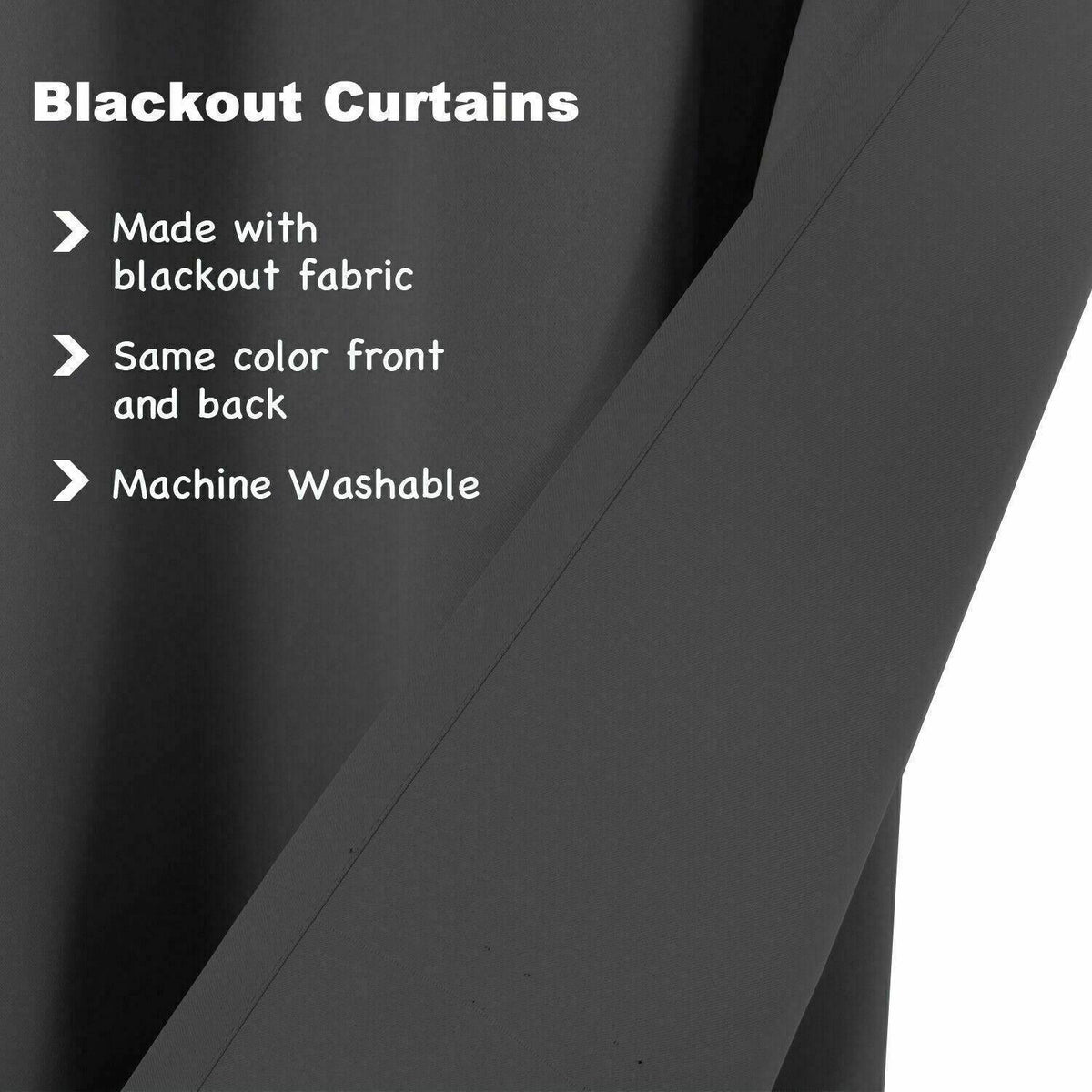 2pcs Semi Blackout Curtain Fabric Solid Colour Home Decor Drapes for Living Room - Red - 132x160cm V528-CURTAIN-2PCS-132X160-RED-494080