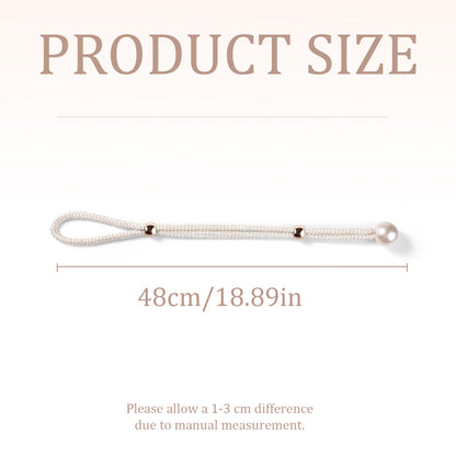 Curtain Tiebacks Pearl Strap Set 3 Pairs Decorative Buckle Holder Rings Hooks - Grey V528-CURTAIN-TIE-GREY-3PAIR-144022