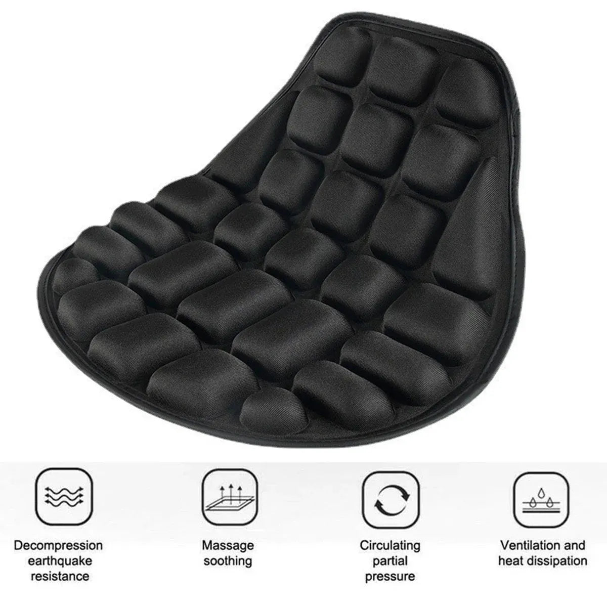 Waterproof Car Motorcycle Seat Cover Thickened Cushion Sun Protection Mat Pad V528-CUSHION-939325