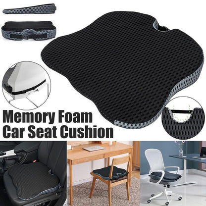 Universal Memory Foam Seat Cushion for Car Office and Home Chair Use V528-CUSHION-BLACK-146234