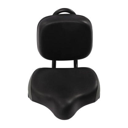 Electric Bicycle Tricycle Seat With Backrest Adjustable Comfortable Bike Seat - Black V528-CUSHION-BLACK-711504