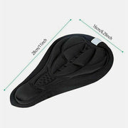 Thick Silicone Bike Seat Cover Comfort Gel Cycling Bicycle Saddle Cushion Pad - Set of 4 Colours V528-CUSHION-COVER-4PCS-657847