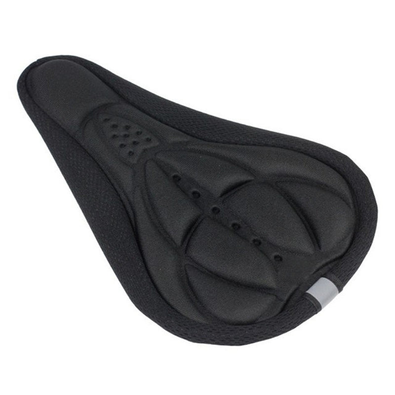 Thick Silicone Bike Seat Cover Comfort Gel Cycling Bicycle Saddle Cushion Pad - Set of 4 Colours V528-CUSHION-COVER-4PCS-657847