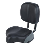 Electric Bicycle Tricycle Seat With Backrest Adjustable Comfortable Bike Seat - Grey V528-CUSHION-GREY-164866