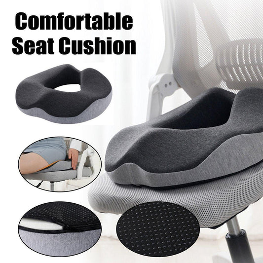 Memory Foam Seat Cushion Breathable Comfort Pad for Office Chair V528-CUSHION-GREY-474492