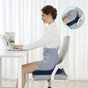 Square Seat Cushion Office Car Chair Cushion Comfort Support for Long Sitting V528-CUSHION-NAVY-BLUE-482089