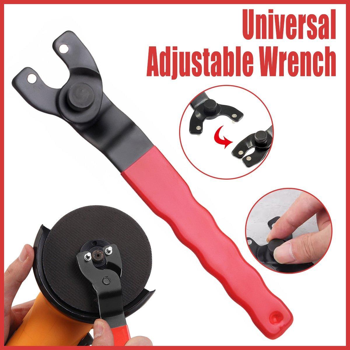 Adjustable Pin Wrench Spanner 10-40mm for Angle Grinder Rotary Tool Nut Removal V528-CUT-MACHINE-SPANNER-571140