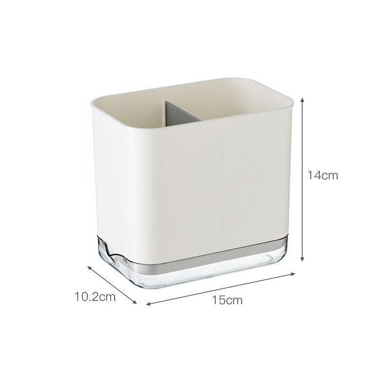 Cutlery Drainer Basket Multifunctional Storage Holder Box Spoon Drain Rack - Blue V528-CUTLERYDRAINER-BLUE-572371