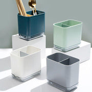 Cutlery Drainer Basket Multifunctional Storage Holder Box Spoon Drain Rack - Blue V528-CUTLERYDRAINER-BLUE-572371