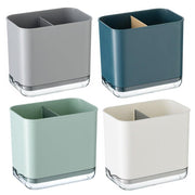 Cutlery Drainer Basket Multifunctional Storage Holder Box Spoon Drain Rack - Grey V528-CUTLERYDRAINER-GREY-339584
