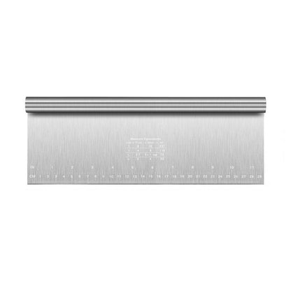 Stainless Steel Dough Cutter Knife Measurement Scraper Pastry Baking Tool - 15cm V528-CUTTER-15CM-349645