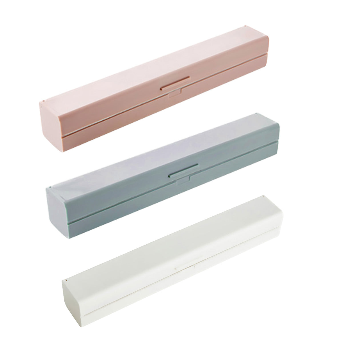 Plastic Food Wrap Dispenser Cutter Foil Cling Film Storage Holder Box Kitchen - Green V528-CUTTER-GREEN-110970