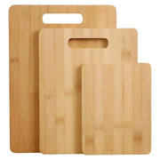 Household Cutting Board Set 3PCS Square Wooden Kitchen Chopping Boards For Food V528-CUTTING-3PCS-641049