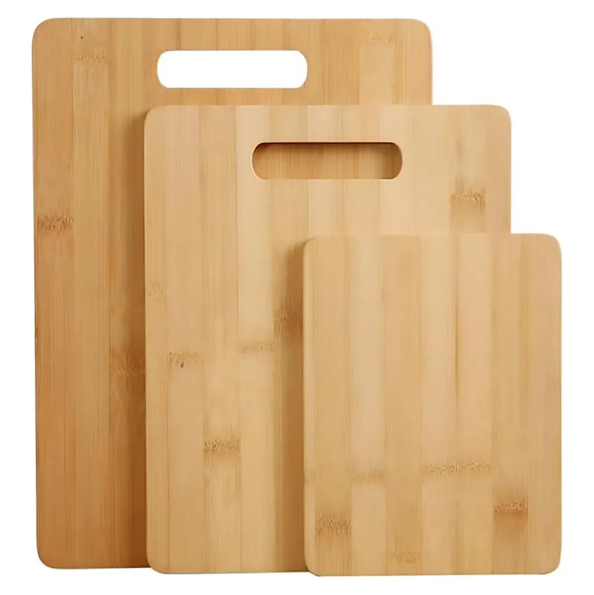 Household Cutting Board Set 3PCS Square Wooden Kitchen Chopping Boards For Food V528-CUTTING-3PCS-641049