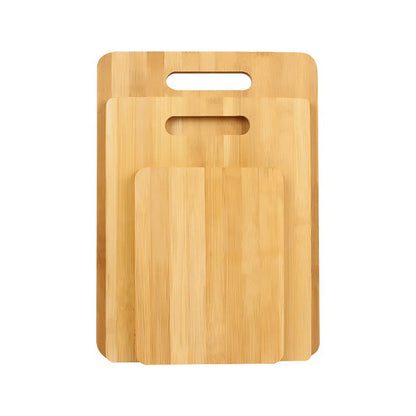 Household Cutting Board Set 3PCS Square Wooden Kitchen Chopping Boards For Food V528-CUTTING-3PCS-641049