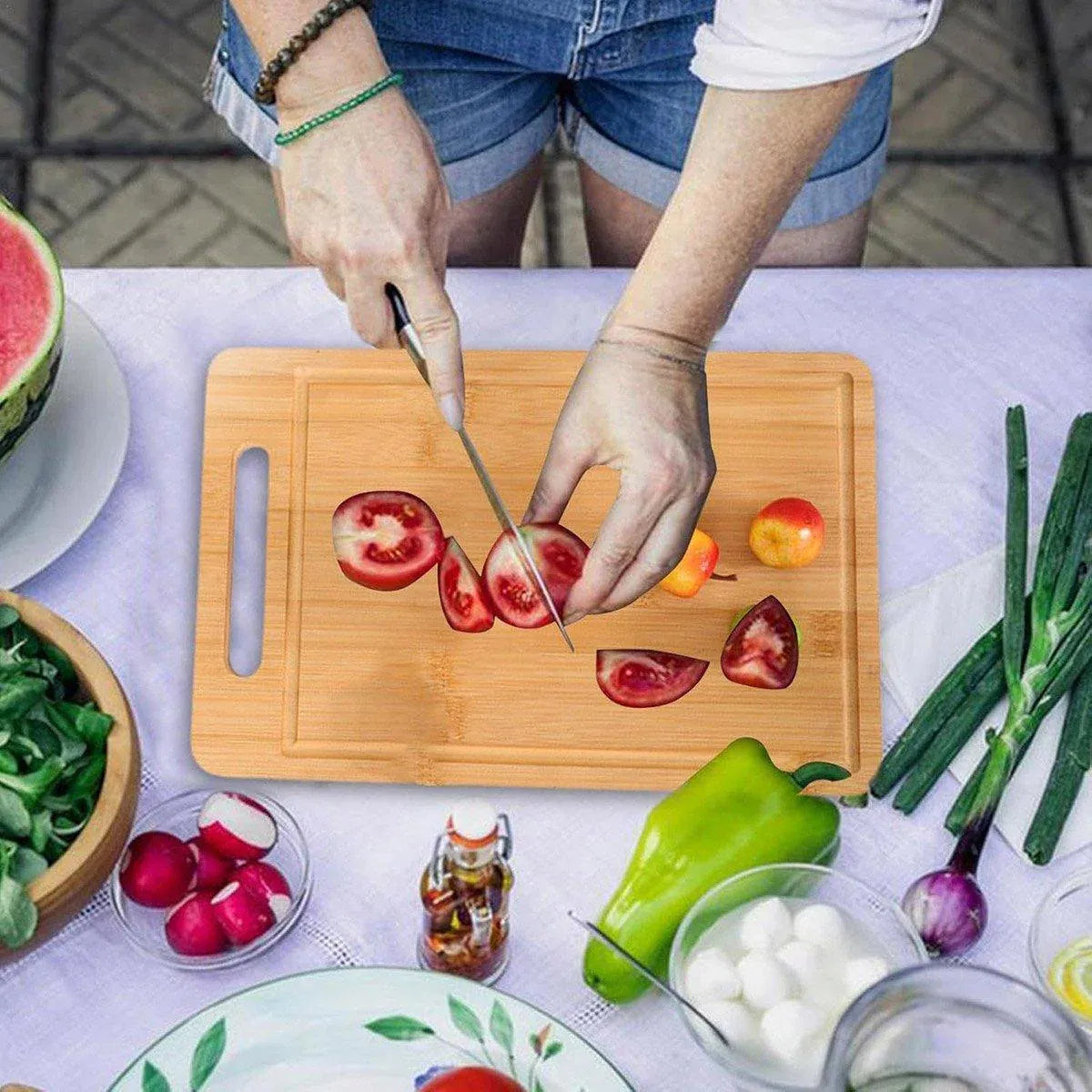 Kitchen Cutting Board Household Chopping Board Durable Bamboo Cutting Board V528-CUTTING-BOARD-614402